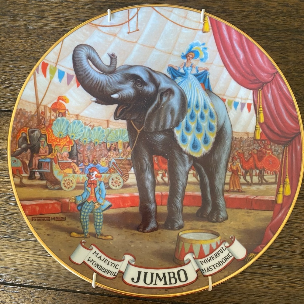 Hamilton Collection Plate, Jumbo 1983